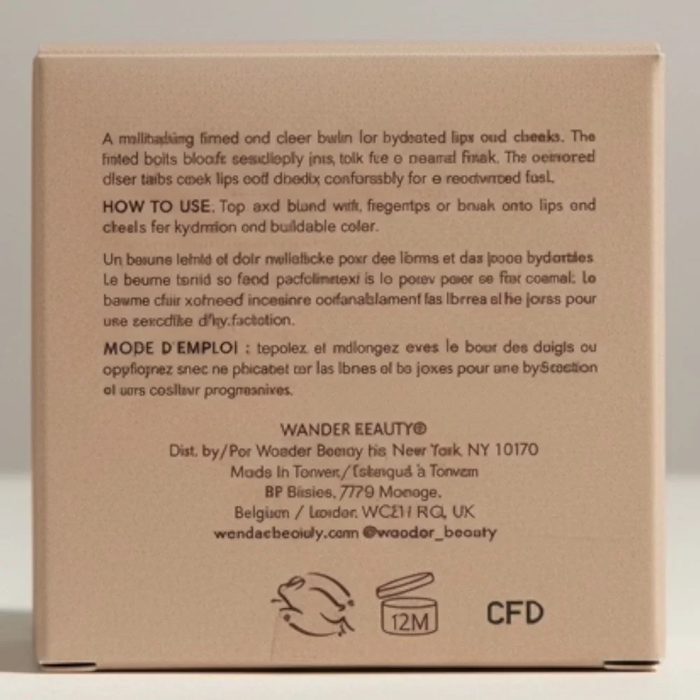 Wander Beauty Suite Talker Lip & Cheek Duo Cream Blush & Lip Balm NEW IN BOX NIB - Picture 10 of 14